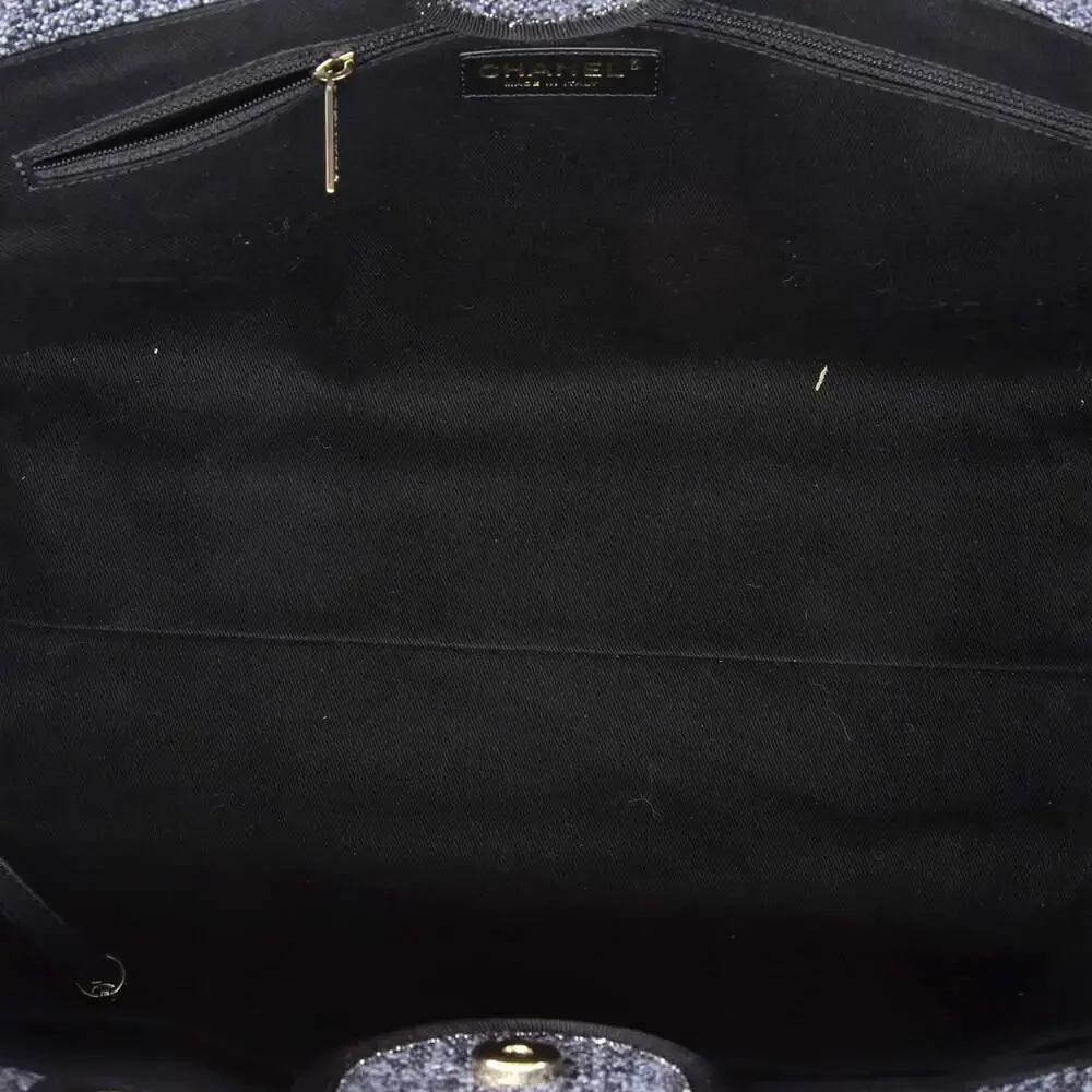 Chanel Deauville Tote Raffia With #244508C42B - Picture 5 of 7